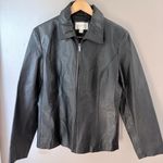 Worthington  Black Leather Jacket Photo 0