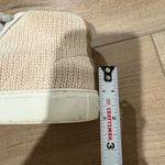 P448  High-Top‎ Sweater Knit Wedge Sneakers Tan Beige Size 36 Photo 8