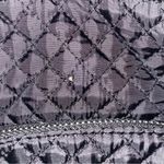 Cynthia Rowley Mini Quilted Backpack Black Nylon with Adjustable straps Photo 7