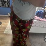 Grinch pajama pants Red Size M Photo 0