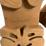 Farm Rio  Women's Tan Lug sole Chelsea Boots Size 9 Photo 9