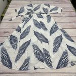 Baltic Born  Corinth Maxi Dress White Blue Size XXL Photo 6