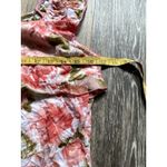 Dress Barn  Y2K Dainty Floral Pink Ruffle Top Small‎ Fairycore Feminine Balletcore Photo 4