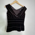 Tadashi Shoji TADASHI Velvet Tiered Skirt Corset Top Dress Set Witchy Whimsigoth Y2K Size S Photo 3