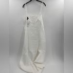 J.Crew  Linen-cotton blend tie-back midi dress Photo 6