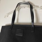 Cleobella NWOT  black canvas zip up large tote bag Photo 1