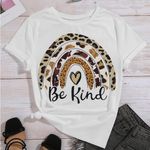 SheIn Be kind graphic Tshirt size 1XL Photo 0