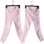 FP Movement Free People Women's M/L Ribbed Stretch Workout Leggings Baby Pink Size undefined Photo 1