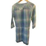 Columbia  Performance Fishing Gear Blue Gingham check lightweight dress medium Photo 1