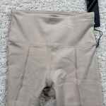 Kyodan  High Waisted Leggings Taupe Brown Ribbed Athleisure Activewear TP XS Photo 3