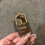 Coach Signature Canvas Belt Photo 3