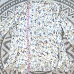 Free People  Flower Fields Mini Dress in Ivory Combo Medium Photo 10