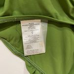 Skinny Dippers Belted One Piece Swimsuit Small – Olive Green Ruffle Strap Cinche Photo 2