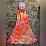 JLUXLABEL NWT:  Elegant Orange and Pink Maxi Dress Photo 6