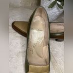 Florsheim Ramblers olive green/tan/brown Block Heels Leather Pumps Size 6 Green Photo 8