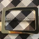 Talbots  Black /White Wristlet Zip Closure Mimimalist Classic Preppy Prints Retro Photo 9