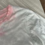 Philanthropy Women’s Peach, Pink & White Distressed Tie Dye T Photo 4