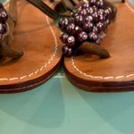 Mystique Boutique Mystique Beaded T-Strap Leather Sandals, Sz 9 Photo 13