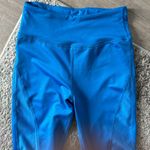 Orange Theory Mesh Panel Workout Leggings Women's OTF Size XS Blue Photo 1