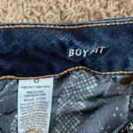 American Eagle Boy Fit 3” blue cutoff size 6 jean shorts Photo 1