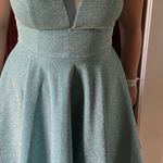 Hoco Dress Size 12 Blue Photo 0