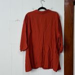 Maurice's  Burnt Orange One Button Boyfriend‎ Style Blazer Lightweight NWT 3X Photo 5