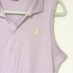 Ralph Lauren  Sport Women’s Size Large Light Purple Sleeveless Collared Top Photo 1