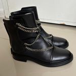 Casadei NEW‼️ With box $1,109  Ankle Boots with chain details Size EU 36/US 5.5 Photo 9