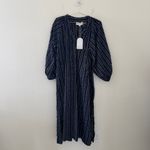 Daughters Of India Poet Maxi Dress In Sapphire Blue Size L Photo 7