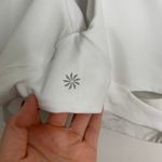 Athleta  Conscious Cut Out Crop D-DD Womens White New XL Photo 3