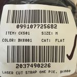 J.Crew NWT Cutout Strap One-piece Swimsuit in Black CK501 Women's Sz M Photo 10