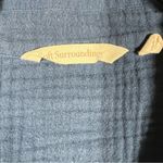 Soft Surroundings Blue Key Biscayne Muslin Cotton Popover Tunic Top Photo 2