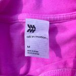 All In Motion  Size Medium Bright Pink Tie Dye Oversized Sweatshirt Photo 5