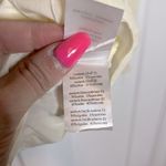 We Wore What NWOT  Cream Triangle Bust Flowy Spaghetti Strap Tank Top Photo 4