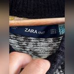 ZARA Knit Oversized Jacquard Sweater Photo 9
