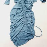 Michael Costello x REVOLVE Kylee Midi Dress in Dusty Blue Photo 3