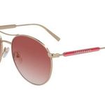 Longchamp LO133S 770 Rose Gold Oval Sunglasses Women’s Sz 59-17-145 Photo 0
