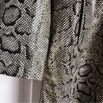 Reformation NWT  x Veda Crosby Snake Print Longline Blazer Coat Photo 6