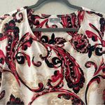 JM Collection bundle of three women's blouses in cream, black and blue large Photo 3