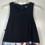 City Chic Sz L / 20 Sleeveless Midi Long Dress Floral Skirt Black Top Photo 2