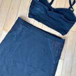 Free People INTIMATELY Lace Bralette TOp & Matching Skirt Set Size Small Photo 7