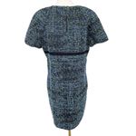 Proenza Schouler Tweed SILK Blend Sheath Dress 10 Black Label Italy Photo 4