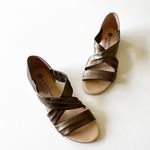 Eric Michael Leather Espadrille Sandals Photo 4