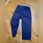JC Penney. Vintage/80’s 2 piece nylon pajamas. Navy blue. Size 40 Blue Photo 4
