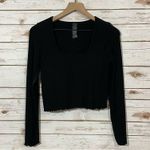 Sweaty Betty Mindful Seamless Long Sleeve Top - Black - 8 Photo 13