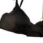 SKIMS  Cotton Jersey T-Shirt Bra Black Soot Size 32B New with tags Photo 1