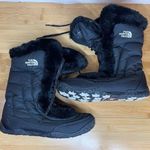 The North Face Goose Down Insulated Lace Up Black boots US Size 7 EUR38| Women Photo 0