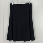 Chico's New  Size 1 (8/Medium) Black Mesh Midi Vivian Tulle Skirt Photo 1