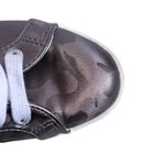 Superga 2790 Platform Lace Up Sneakers Camo Chrome Print Dark Silver Metallic 36 Photo 15