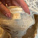 Linen Belted Romper Tan Photo 3